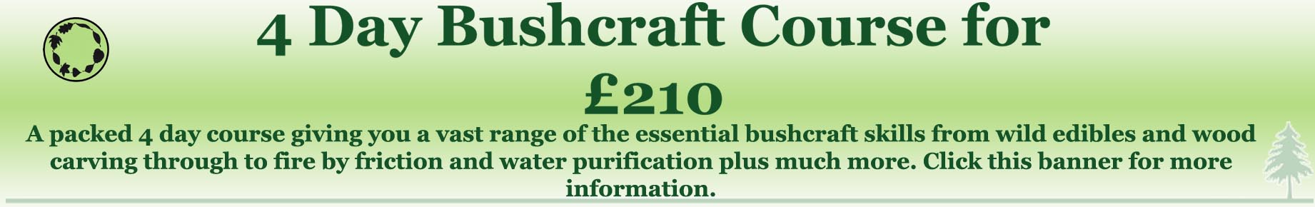 budget bushcraft course 